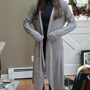 COPY - White House Black Market Grey oversized cardigan